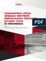 Pemerintah Lokal Sebagai Benteng Pertahanan Terakhir Situasi VUCA Di Indonesia