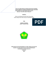 Pengembangan LKPD Menggunakan Model Pembelajaran Project Based Learning Pada Materi Pengumpulan Dan Penyajian Data Kelas 5 Di UPT SDN 08 SILAUT