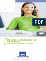 berufsunfhigkeitsvorsorge