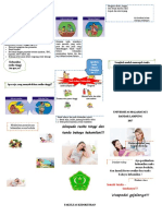 Pamplet Waspada Resiko Tinggi Dan Tanda Bahaya Kehamilan