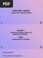 IMC - Lesson 1 Introduction To Shipping