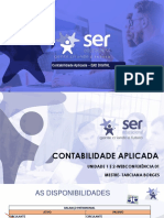 Contabilidade Aplicada - Tarciana Borges - 1 e 2 Webconferência Mód