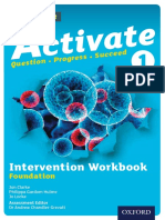 Intervention Workbook: Question - Pro Ress - Succeed