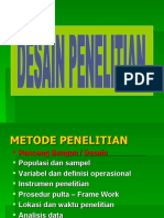 Desain Penelitian 2021