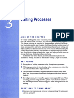 Writing Processes: Aims of The Chapter