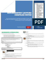 Biochemistry Compiled Notes Lec