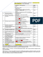 Programação de Estágio de Mediação e Arbitragem