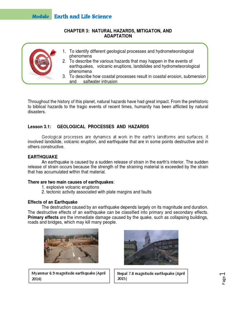 Chapter 3 Natural Hazards Mitigation And Adaptation Pdf Volcano