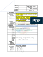 Quadratic Equations Lesson Plan Grade 9