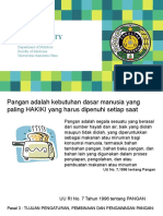 Food Safety: Department of Nutrition Faculty of Medicine Universitas Sumatera Utara