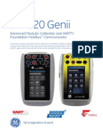 DPI 620 Genii: Advanced Modular Calibrator and HART / Foundation Fieldbus Communicator