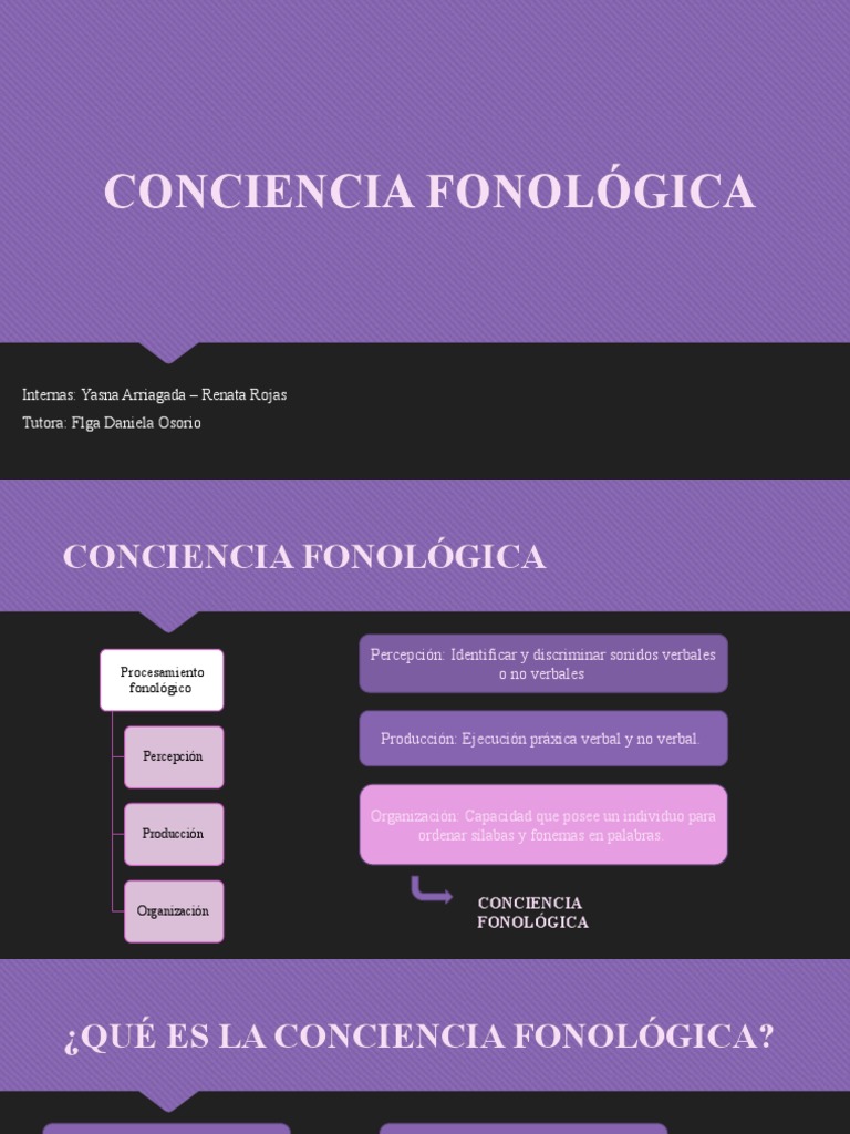 CONCIENCIA FONOLÓGICA y HAB PSICOLINGUISTICAS | PDF | Aquisición de ...