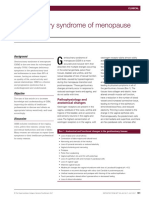 Genitourinary Syndrome of Menopause: Background
