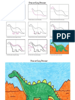 Draw An Easy Dinosaur