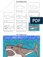 Draw A Megalodon Shark