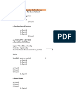 Formulas and Templates