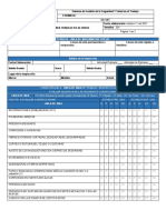 Inspeccion de Linea de Vida