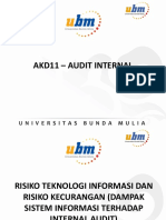 PB5MAT - Pert 6 Risiko Teknologi Informasi R1