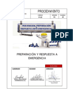 P - 12 Preparación y Respuestas A Emergencia.