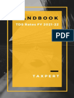 Handbook TDSRates Chart FY 2021 22