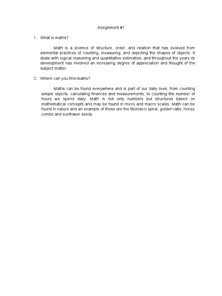 GE-MMW Assignment 1 Group 6 | PDF