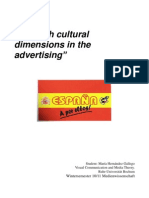 Essay. Spanish Cultural Dimension in The Advertising. María Hernández. Visual Communication