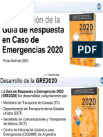 Actualizacion de La GRE 2020