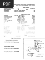 Flange Pad Calcs