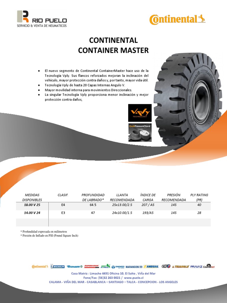 Continental Container Master: Innovación Vply | PDF