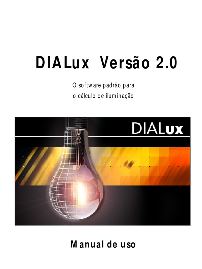 Manual Dialux 2.0 | PDF | Plug-in (informática) | Janela (informática)