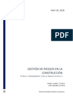 Gestión de riesgos en la construcción: técnicas y herramientas