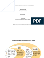 Diagrama de Sistema Relacion Del Individuo Con El Entorno PDF