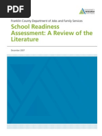 School Readiness Assessment