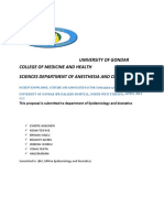 Patient Knowledge and Attitude Towards Anesthesia