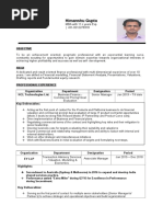 Himanshu Gupta - Resume 2021