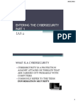 Entering The Cybersecurity: What Is A Cybersecurity