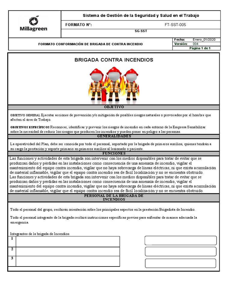 Brigadistas - Contra Incendios | PDF | Primeros auxilios | Ciencias de ...