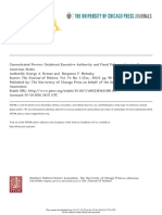 Concentrated Powers - Unilateral Executive Authority and Fiscal Policymaking in Theamerican States Krause2012