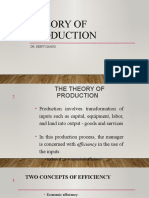 Theory of Production M