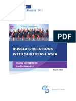 Russia's Relations With Southeast Asia: Russie - Nei.Reports 26