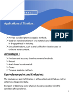 Applications of Titration:: Assignment1