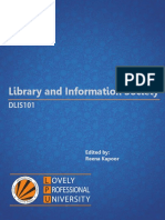 Dlis101 Library and Information Society