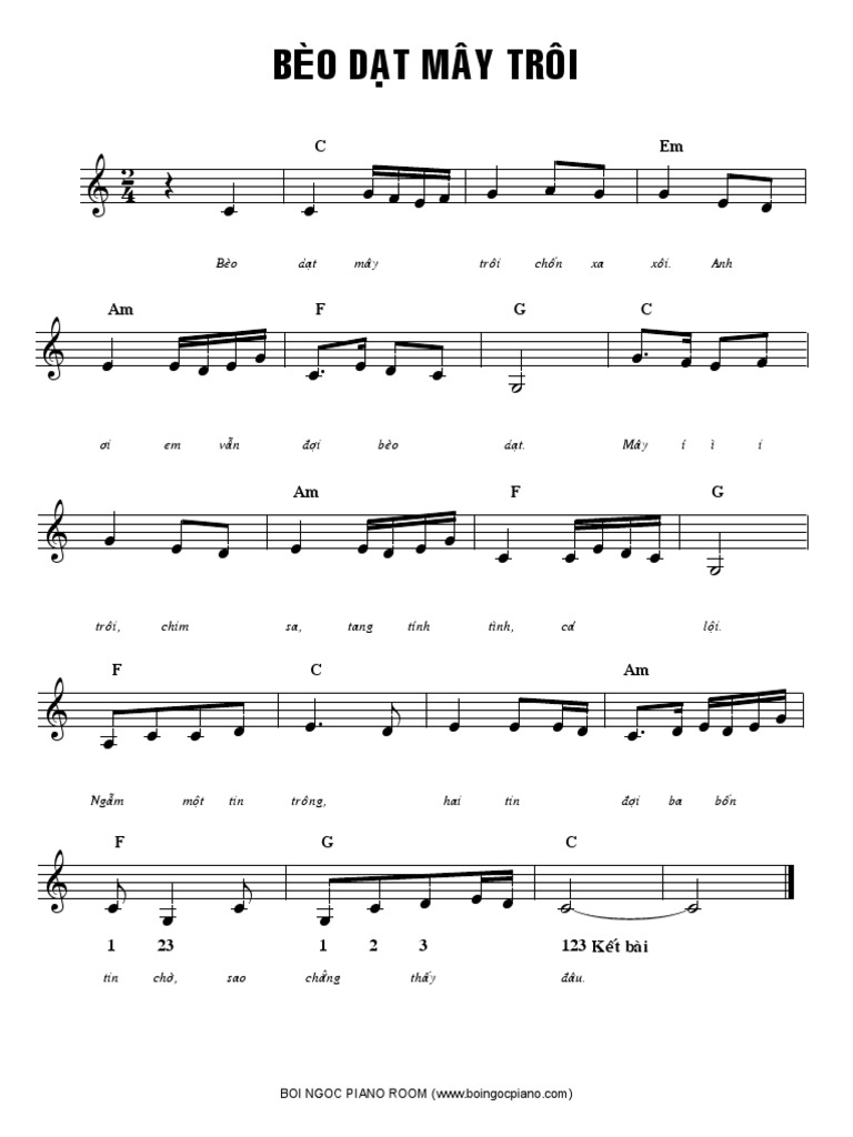 Beo Dat May Troi | PDF