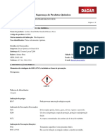 Ficha de Informação de Segurança de Produtos Químicos