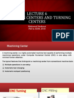 Machining Centers and Turning Centers Lecture
