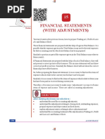 Financial Statements (With Adjustments) : Module