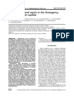 Procalcitonin and Sepsis in The Emergency Department: An Update