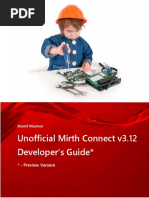 Unofficial Mirth Connect 3.12 Developer's Guide (Preview)