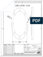 DESENHO FLANGE Aquecedor