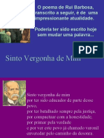 Vergonha de ser brasileiro